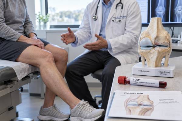 Cartilage Oligomeric Matrix Protein (COMP) Test: Joint Damage, Cartilage Breakdown, and Arthritis Understand the cartilage oligomeric matrix protein (COMP) test, including what it measures, positive and negative results, diagnostic limits, rheumatoid arthritis risk, and appropriate follow-up.