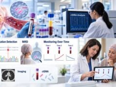 Breast cancer ctDNA testing explained: MRD, recurrence risk, mutation detection, liquid biopsy, treatment selection, false negatives, and current monitoring guidance.