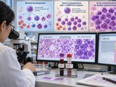 DNMT3A Mutation Test: AML, Clonal Hematopoiesis, Myeloid Neoplasms, and Mutation Meaning Understand DNMT3A mutation test results in AML and clonal hematopoiesis, including R882 variants, VAF, CHIP and CCUS, prognosis, remission persistence, and follow-up meaning.