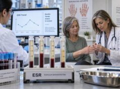Learn how the ESR test reflects rheumatoid arthritis inflammation, including ranges, flares, normal results, high causes, treatment monitoring, and follow-up.