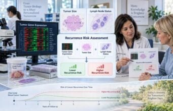 EndoPredict Test: Breast Cancer Recurrence Risk and Genomic Prognosis EndoPredict explained: EP and EPclin scores, the 3.3 cutoff, distant recurrence risk, genomic prognosis, chemotherapy decisions, and test limitations.