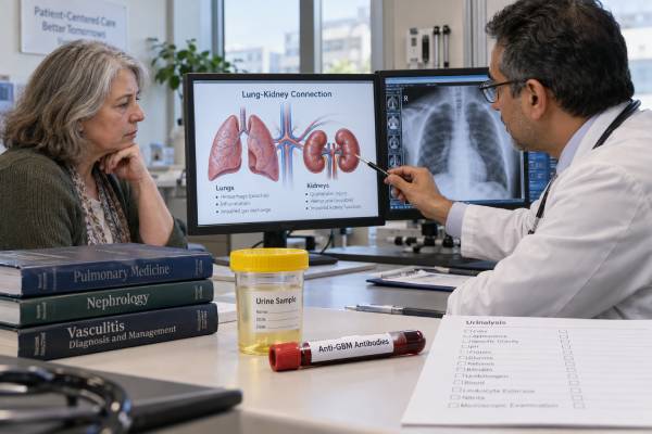 GBM Antibody Panel: Lung-Kidney Syndrome, Vasculitis, and Diagnosis Understand the GBM antibody panel for lung-kidney syndrome, including anti-GBM results, ANCA overlap, kidney and lung tests, biopsy findings, and urgent next steps.
