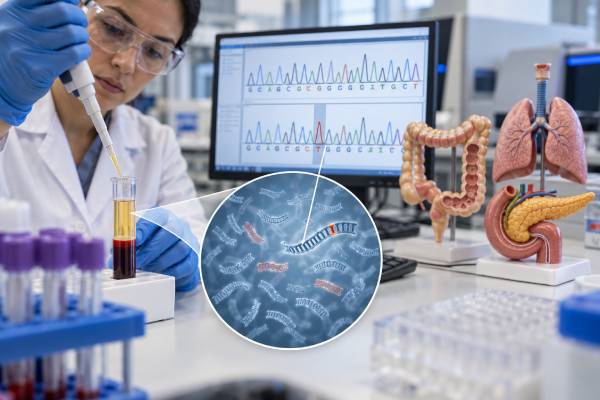 KRAS Liquid Biopsy Test Colon, Lung, Pancreatic Cancer, Mutation Status, and ctDNA Meaning Understand what a KRAS liquid biopsy measures, how ctDNA results are interpreted, and what KRAS mutations can mean in colorectal, lung, and pancreatic cancer.