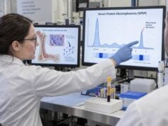 M Protein Blood Test: Multiple Myeloma, Monoclonal Protein, SPEP, and Result Meaning Learn what an M protein blood test shows, how SPEP measures a monoclonal protein, what an M-spike can mean, and how results are used in multiple myeloma and MGUS.