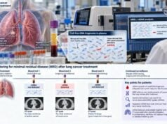 Minimal Residual Disease ctDNA Test for Lung Cancer: Recurrence Monitoring, MRD, and Tumor DNA Learn how lung cancer MRD ctDNA testing detects molecular residual disease, what positive and negative results mean, how it can precede recurrence on scans, and why treatment decisions still require clinical context.