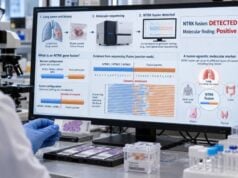 NTRK Fusion Test for Lung Cancer: Gene Fusion, Tumor-Agnostic Marker, and Molecular Meaning Understand NTRK fusion testing in lung cancer, including tumor-agnostic meaning, RNA NGS, pan-TRK IHC, positive results, negative-result limits, and next steps.