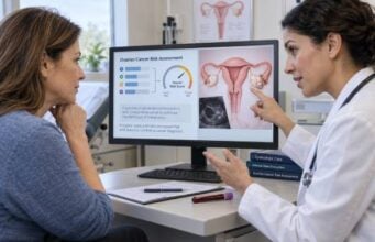 OVA1 Test: Ovarian Cancer Risk Assessment, Biomarker Score, and Result Meaning Learn how the OVA1 test combines five biomarkers into an ovarian malignancy risk score, what the 5.0 and 4.4 cutoffs mean, and when the test is used.