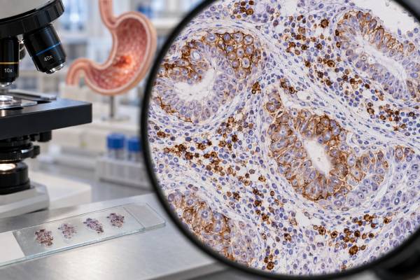 PD-L1 Test for Gastric Cancer: CPS Score, Expression Level, and Immunotherapy Marker Meaning Learn how PD-L1 CPS is calculated in gastric cancer, what CPS ≥1 and CPS ≥5 mean, and how expression level guides immunotherapy alongside HER2 and MSI testing.