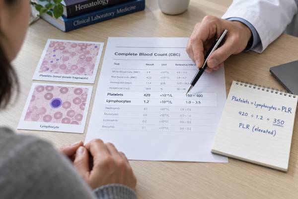 Platelet-to-Lymphocyte Ratio (PLR) Test Inflammation, Immune Balance, High Ratio, and Meaning Understand how the platelet-to-lymphocyte ratio is calculated, what a high PLR may mean, why cutoffs vary, and how inflammation and immune changes affect it.