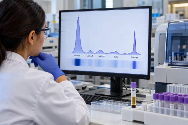 Serum Free Light Chain Test: Kappa, Lambda, Ratio, Myeloma, and Plasma Cell Disorders Understand serum free light chain testing for kappa, lambda, and the ratio, including kidney effects, myeloma and MGUS patterns, and treatment monitoring.
