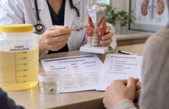 24-Hour Urine Calcium Test: Kidney Stones, High Calcium, and Parathyroid Causes Learn how a 24-hour urine calcium test evaluates kidney stone risk, hypercalciuria, high blood calcium, parathyroid disorders, and low urine calcium.