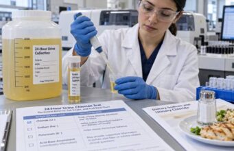 24-Hour Urine Chloride Test: Electrolyte Balance, Salt Intake, and Acid-Base Clues Learn what a 24-hour urine chloride test shows about salt intake, electrolyte balance, and kidney chloride handling, plus how it differs from spot chloride in alkalosis.