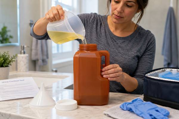 24-Hour Urine Cortisol Test: Adrenal Function, Cushing Syndrome Screening, and High Levels 24-Hour Urine Cortisol Test: Adrenal Function, Cushing Syndrome Screening, and High Levels