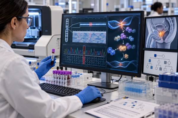 ATM Test for Prostate Cancer: DNA Repair Marker, Variant Meaning, and Hereditary Risk Learn what an ATM test means in prostate cancer, including germline versus somatic variants, hereditary risk, VUS interpretation, DNA-repair biology, and how ATM findings may affect advanced cancer treatment decisions.