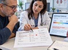 Understand bicarbonate blood tests in kidney disease, including low CO2 levels, metabolic acidosis, CKD causes, anion gap interpretation, treatment thresholds, and monitoring.