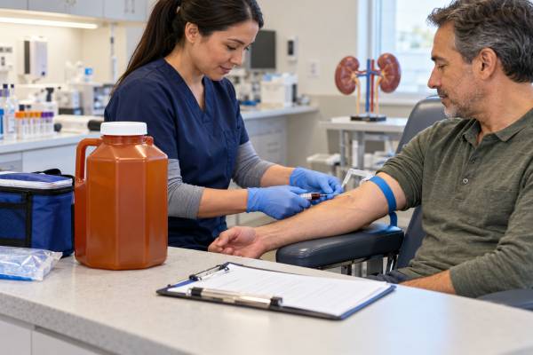 Creatinine Clearance Test: 24-Hour Urine, Kidney Filtration, and Blood Creatinine creatinine-clearance-test-24-hour-urine-kidney-filtration-blood