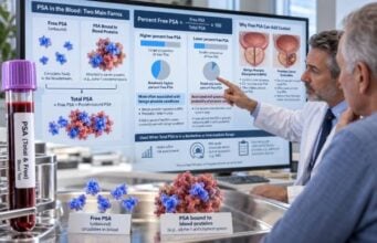 Understand the free PSA test, percent free PSA ranges, why lower percentages raise prostate cancer risk, and how results can guide MRI or biopsy decisions.