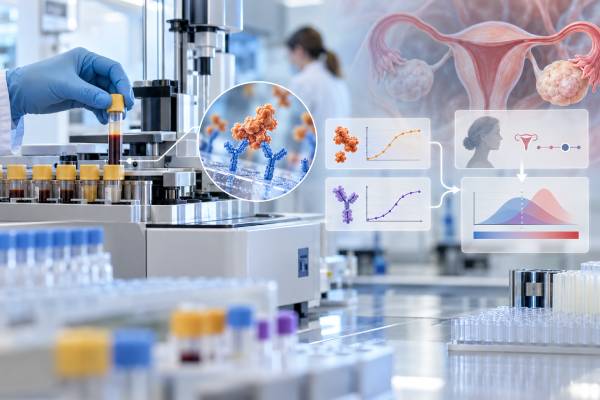 Learn what an HE4 test measures, what high HE4 levels can mean, how kidney function affects results, and how HE4 and CA-125 are used in the ROMA ovarian cancer risk score.