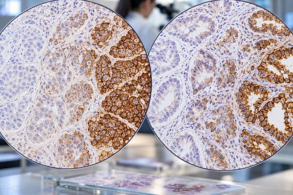 HER2 IHC scores tumor protein expression in breast and gastric cancer. Learn what 0, 1+, 2+, and 3+ mean, when ISH is needed, how gastric scoring differs, and why HER2-low matters.