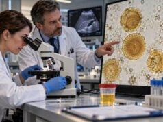 Leucine crystals in urine are rare laminated crystals linked to severe liver or metabolic disease. Learn their appearance, meaning, mimics, and follow-up.