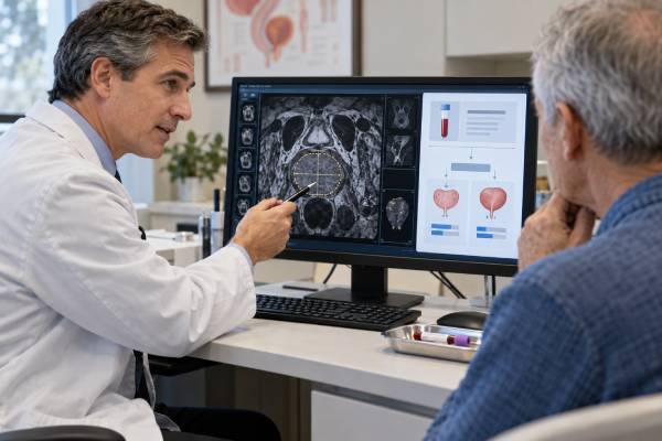 PSA Density Test: Prostate Size, PSA Level, Cancer Risk, and Result Meaning PSA density divides PSA by prostate volume to refine prostate cancer risk. Learn how PSAD is calculated, what 0.15 means, and how MRI changes biopsy decisions.