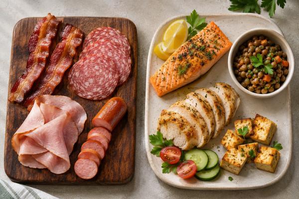 Processed Meat and Heart Risk: What Counts and What to Eat Instead Learn what counts as processed meat, why frequent intake is linked with heart risk, how much to limit, and easy swaps for bacon, deli meat, sausage, and more.
