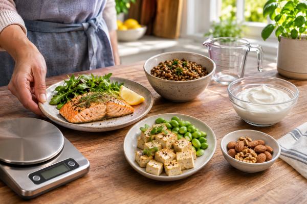 Protein for Heart Health: How Much You Need and the Best Sources Learn how much protein you need for heart health and which sources—beans, fish, soy, nuts, dairy, poultry, and lean meat—best support cholesterol and blood pressure.