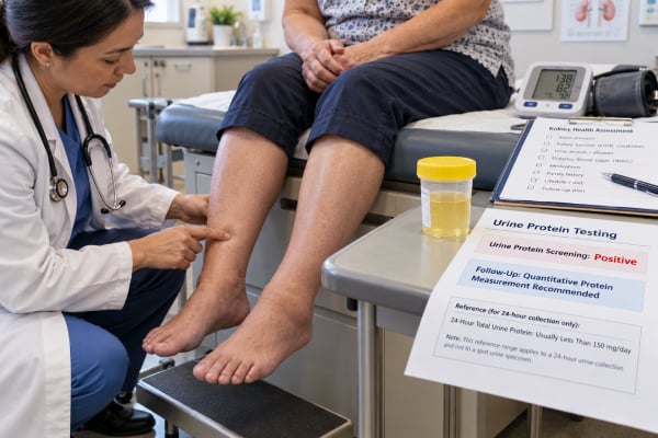 Proteinuria Test: Causes, Kidney Disease, Normal Range, and When to Worry Understand proteinuria test results, normal urine protein ranges, common kidney and non-kidney causes, follow-up testing, and signs that protein in urine needs prompt evaluation.