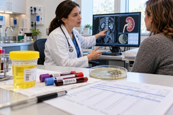 Pyelonephritis Test Panel: Urine Culture, Blood Tests, Kidney Infection, and Meaning Learn how a pyelonephritis test panel uses urinalysis, urine culture, blood tests, kidney function markers, and imaging to diagnose kidney infection and guide treatment.