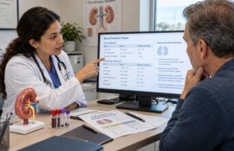 Learn what a renal function panel tests, including creatinine, eGFR, BUN, electrolytes, calcium, phosphorus, albumin, common result patterns, and kidney meaning.