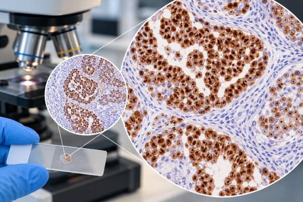 SALL4 IHC Test: Germ Cell Tumor Marker, Embryonal Pattern, and Positive Staining Learn what SALL4 IHC positive nuclear staining means, which germ cell tumors express SALL4, key mimics, companion markers, and common interpretation pitfalls.