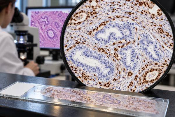 SMAD4 IHC Test: Pancreatic Cancer Marker, Tumor Suppressor Loss, and Meaning Learn what SMAD4 or DPC4 IHC loss means in pancreatic cancer, how retained and lost staining are interpreted, limitations, prognosis, and panel use.