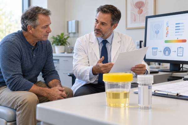 SelectMDx Test: Urine Gene Markers, Prostate Cancer Risk, and Result Meaning SelectMDx measures HOXC6 and DLX1 urine gene markers after a prostate exam to estimate clinically significant prostate cancer risk and help guide MRI and biopsy decisions.