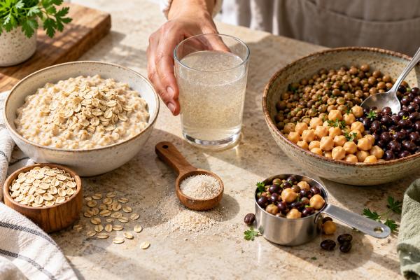 Build a practical soluble-fiber stack with oats, psyllium, and legumes to lower LDL, learn effective doses and timelines, and avoid common high-fiber mistakes.