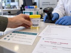 Spot Urine Protein Test: High Protein, Proteinuria Screening, and Kidney Disease Learn how a spot urine protein test and UPCR screen for proteinuria, what high protein levels mean, normal ranges, common causes, collection tips, and when follow-up is needed.