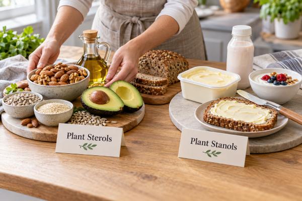 Stanols vs Sterols: Differences, Evidence, and Best Food Sources Plant sterols and stanols both lower LDL cholesterol. Compare their differences, effective doses, food sources, safety, and how to use fortified products wisely.