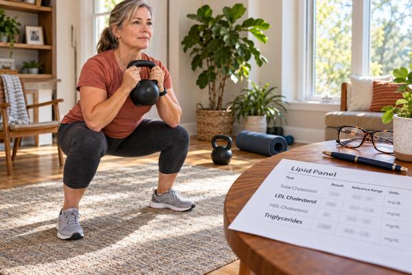 Strength Training for Cholesterol: Can Lifting Improve LDL and Triglycerides? Strength training can modestly lower LDL cholesterol and triglycerides while improving heart health. Learn what results to expect, how often to lift, and when exercise is not enough.