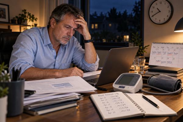 Stress and Heart Disease: How Chronic Stress Raises Risk Chronic stress can raise heart-disease risk through blood pressure, hormones, inflammation, sleep, and behavior. Learn the mechanisms, warning signs, and practical ways to reduce risk.