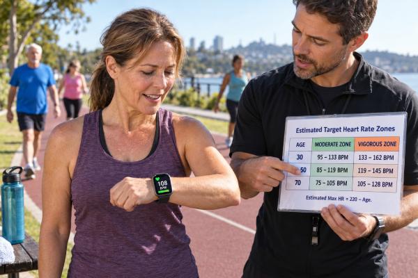 Target Heart Rate by Age: How to Find Your Zone for Cardio Fitness Find your target heart rate by age, calculate moderate and vigorous cardio zones, compare maximum-heart-rate formulas, and learn when medications make standard targets unreliable.