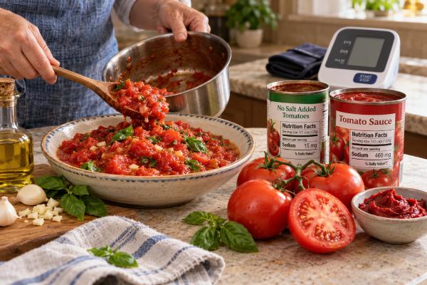 Tomatoes and Blood Pressure: Lycopene, Potassium, and What Helps Most Tomatoes support a blood-pressure-friendly diet with potassium and lycopene, but sodium in sauces and canned products matters. Learn what the research says and which forms help most.