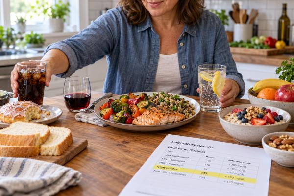 Triglycerides and Diet: The Fastest Food Changes That Help Learn the fastest diet changes for lowering triglycerides, including cutting sugar, refined carbs, and alcohol, plus the best foods to eat more often.