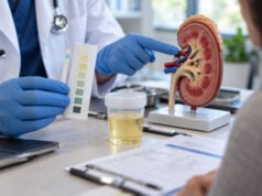 Urine Albumin Dipstick Test: Positive Result, Albuminuria, Kidney Damage, and Meaning Learn what a positive urine albumin dipstick means, how albuminuria is confirmed with uACR, kidney-damage ranges, temporary causes, and follow-up testing.
