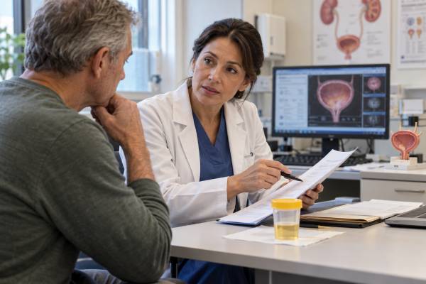 Learn what a urine BTA test detects, how BTA stat and BTA TRAK differ, what a positive result can mean, and why infection, blood, or stones can cause false positives.