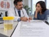 Understand urine chloride test results, including low and high values, metabolic alkalosis, vomiting, diuretics, volume status, and 24-hour testing.
