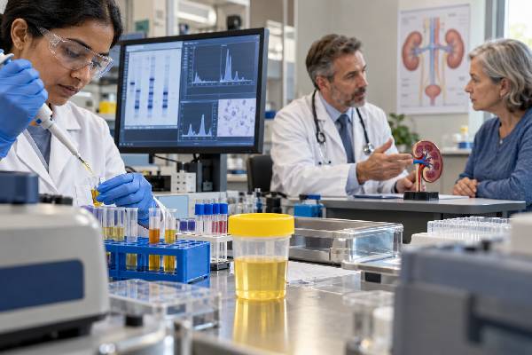 Urine Free Light Chains Test Multiple Myeloma, Bence Jones Protein, and Kidney Risk Learn how urine free kappa and lambda light chains relate to Bence Jones protein, multiple myeloma, kidney injury, and why serum FLC and immunofixation often guide interpretation.