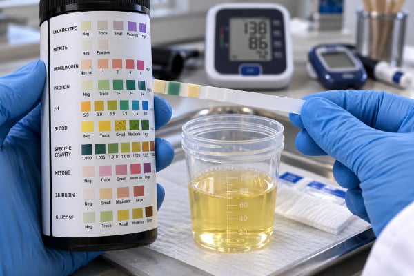 Urine Protein Test: High Protein, Proteinuria, Kidney Disease, and Causes Learn what a high urine protein test means, how proteinuria is measured, common kidney and temporary causes, key ranges, and when repeat testing or specialist care is needed.