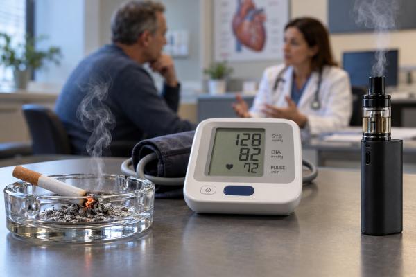 Vaping vs Smoking for Heart Health: Which Is Riskier and Why? Smoking is more harmful to the heart than vaping, but e-cigarettes are not safe. Learn how each affects blood vessels, blood pressure, heart attack risk, and quitting.