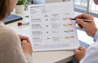 See common cholesterol ranges for LDL, HDL, triglycerides, and total cholesterol, plus current risk-based LDL targets and how to interpret your lipid panel.
