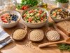 Choose heart-friendly whole grains such as oats, barley, brown rice, and quinoa, learn smart portions and label tips, and add them to everyday meals.