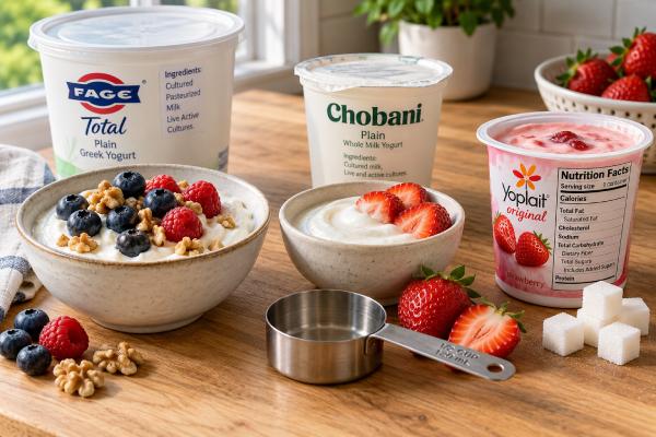Choose heart-friendly yogurt by comparing protein, added sugar, saturated fat, and portions, with practical tips for Greek, regular, plant-based, low-fat, and full-fat options.